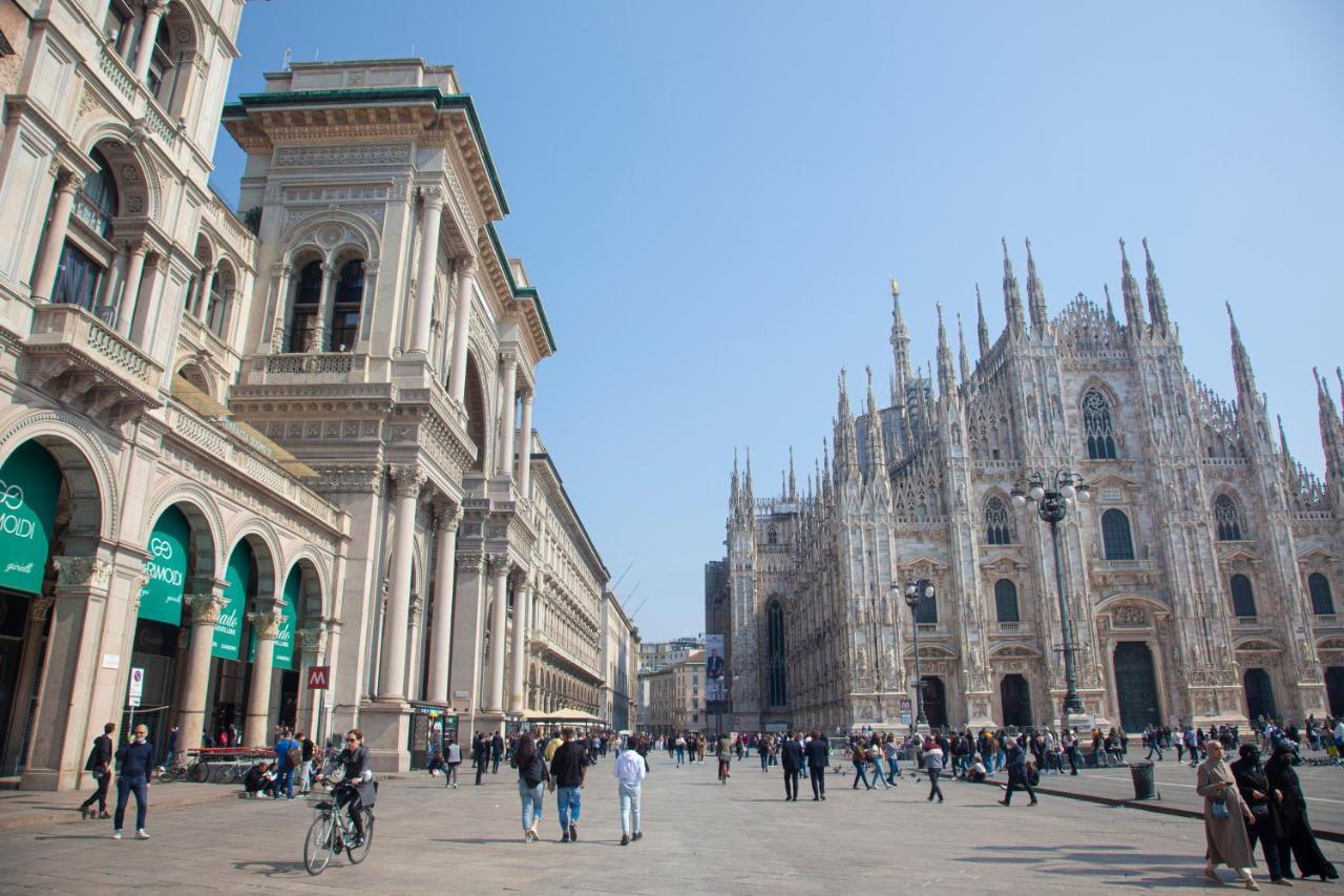 Luxury Flat Duomo 6Pax Wifi Top Apartman Milánó Kültér fotó